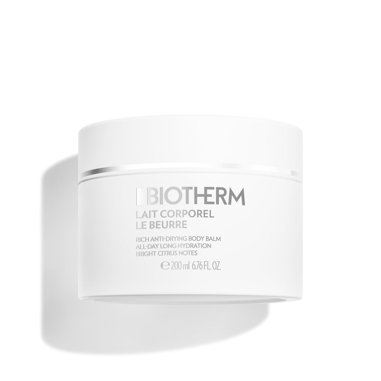 Biotherm Lait Corporel Le Beurre, Deeply Hydrating Body Butter for Dry Skin and Very Dry Skin with Shea Butter and Biotech Plankton
