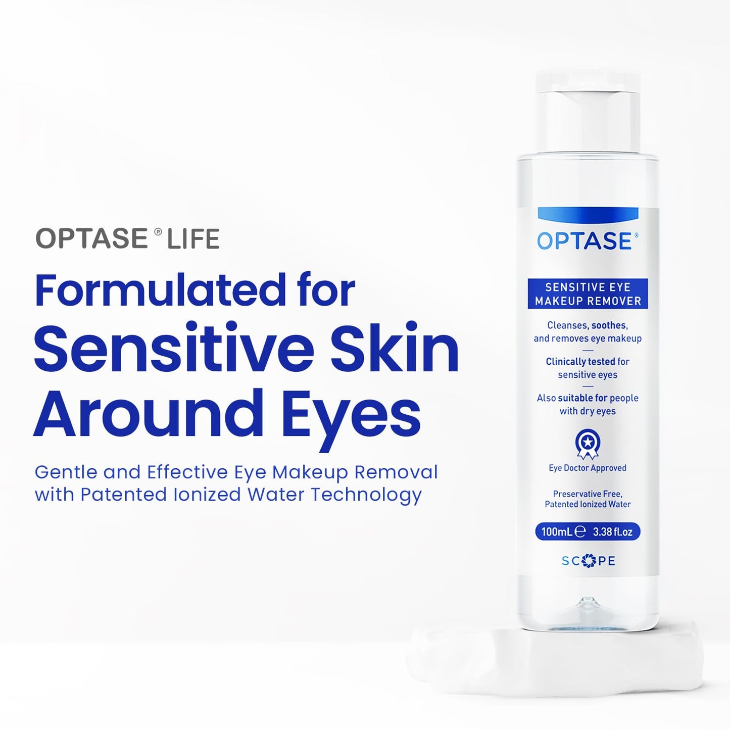 OPTASE® Life Sensitive Eye Makeup Remover, 100 ml Beauty and Personal Care Optase