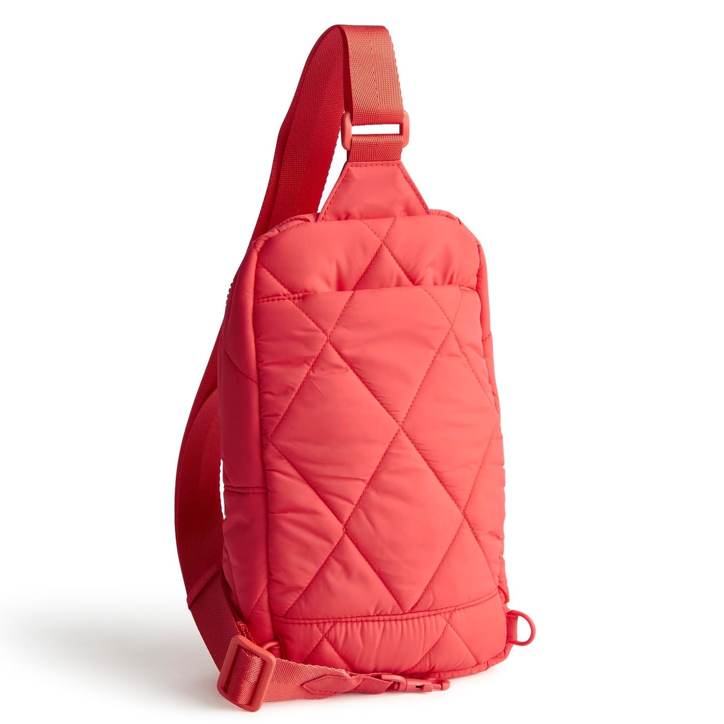 Vera Bradley Women's Featherweight Lorman Sling Backpack Bag, Cayenne, One Size