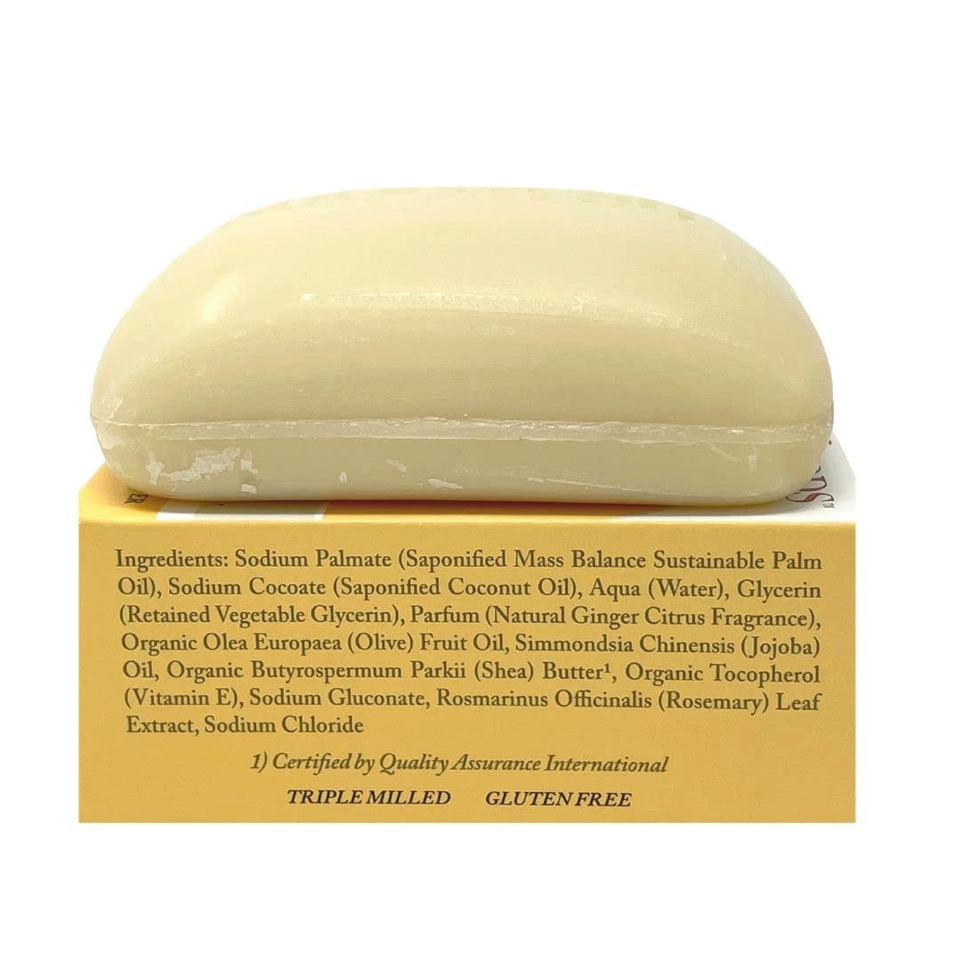 Dr. Woods Moisturizing Ginger Citrus Bar Soap with Jojoba Oil and Organic Shea Butter, 5.25 Ounce (Pack of 1) Beauty & Personal Care Dr. Woods