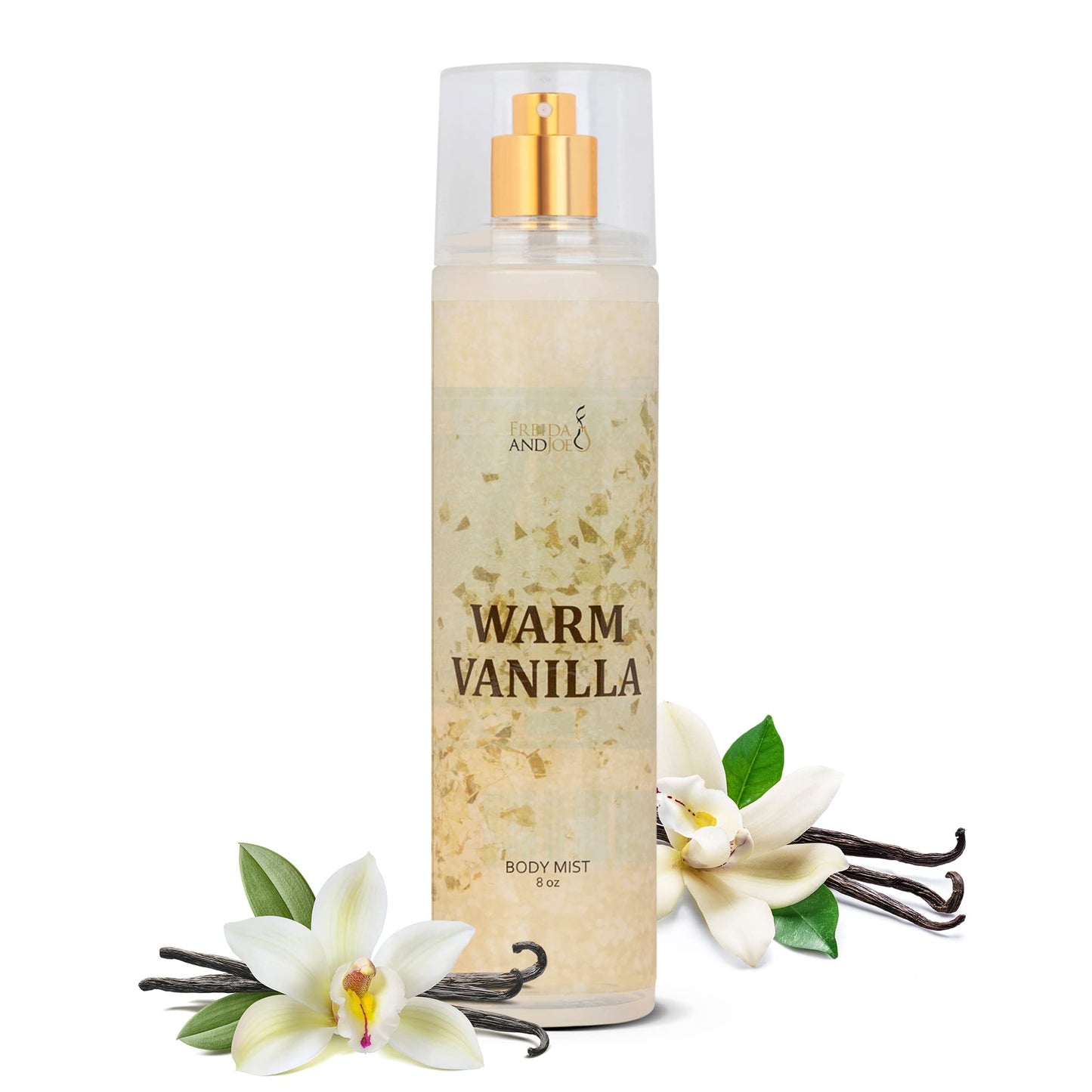 Freida and Joe Warm Vanilla Unisex, Womens Perfume Fragrance Body Mist & Sprays, Women's Fruity Luxury Scented Gifts & Presents, 8 oz Fine Mist Spray Beauty & Personal Care Freida and Joe