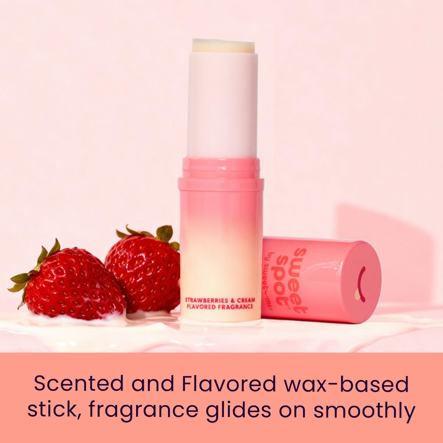 SweetSpot Flavored Solid Perfume Stick, Portable Travel Perfumes for Women, Long Lasting Fragrances, Non Sticky Formula, Natural Ingredients Beauty and Personal Care Sweetums
