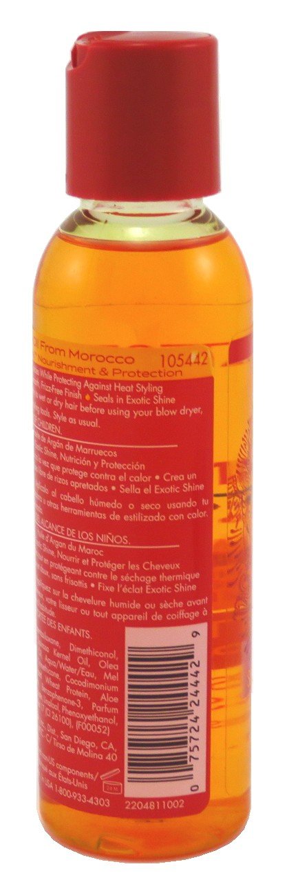 Creme Of Nature Argan Oil Smooth & Shine Polisher 4 Ounce (118ml) (2 Pack)