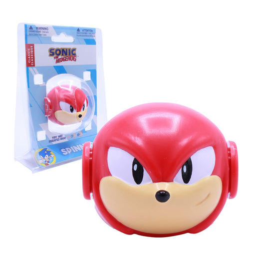 Sonic The Hedgehog Fidget Spinner - Knuckles (Official Collectible Stress Toy & ADHD Focus Spinner) Sonic, Knuckles, Tails, Super Sonic