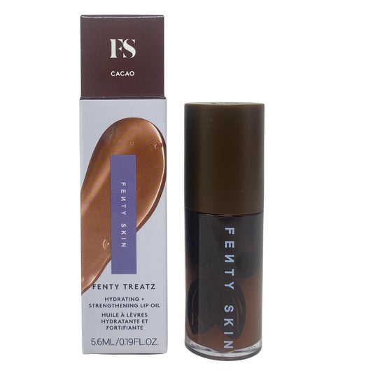 FENTY BEAUTY Skin Fenty Treatz Hydrating + Strengthening Lip Oil - Cacao - 0.19 fl / 5.6 mL