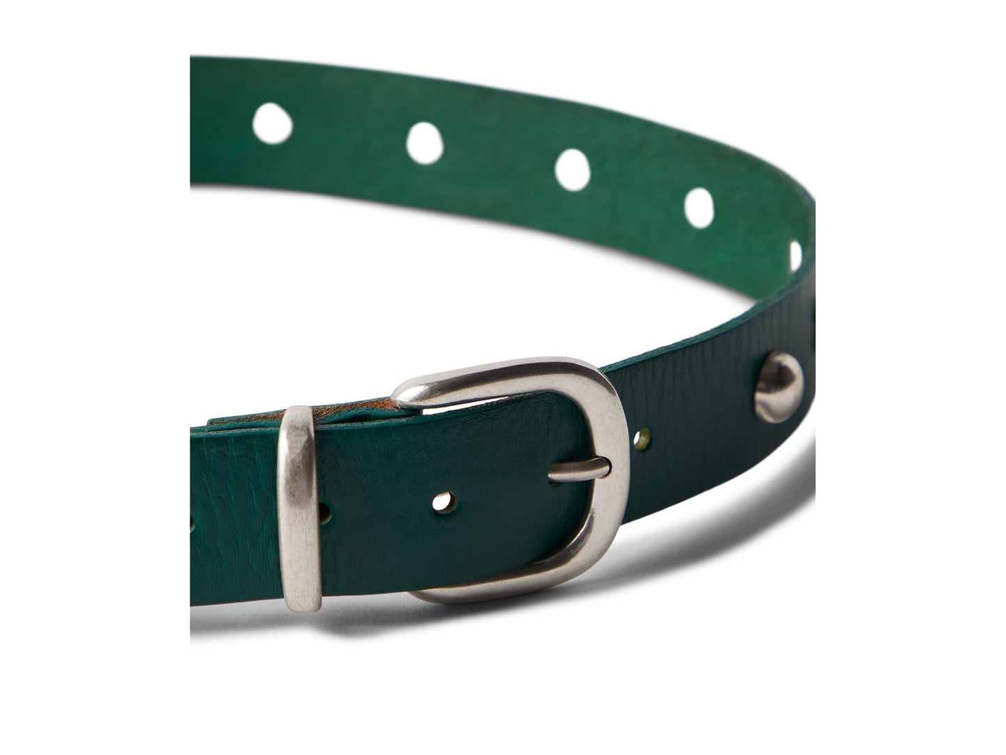 Free People Women's Rhodes Stud Belt, Emerald, S/M