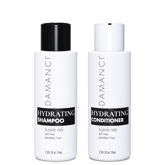 Damanci Hydrating Shampoo and Conditioner Duo, Sulfate Free Shampoo and Conditioner for Dry Hair, with Keratin and Collagen, Paraben and Salt Free Beauty & Personal Care DAMANCI