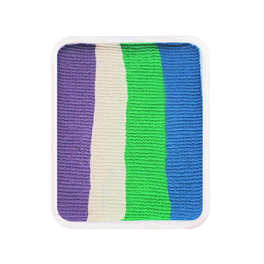 Kraze FX Face Paint Palette Refill - Serene Face Paint (6 gm) - Hypoallergenic, Non-Toxic, Water Activated Professional Face & Body Painting Makeup