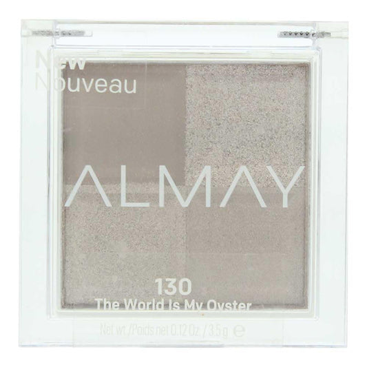 Almay Eyeshadow Palette, Longlasting Eye Makeup, Single Shade Eye Color in Matte, Metallic, Satin and Glitter Finish, Hypoallergenic, 130 The World…