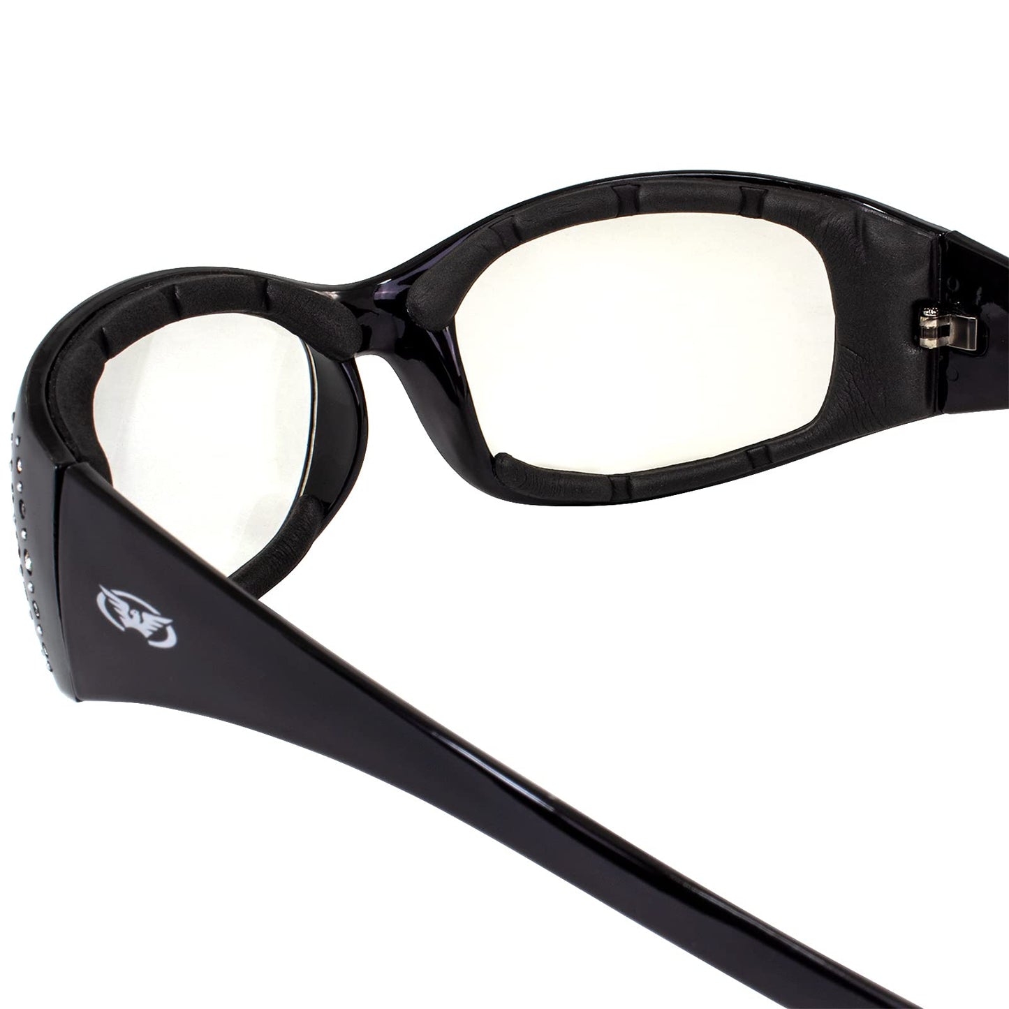 Global Vision Eyewear 24 Marilyn 2 Plus Riding Sunglasses with Clear to Smoke Photochromatic Lens