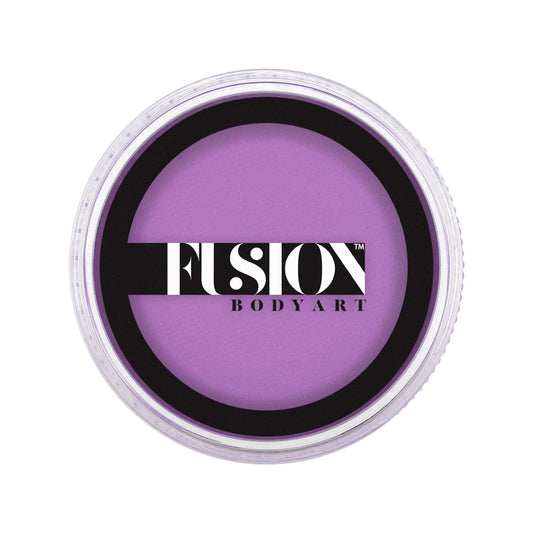 Fusion Body Art Pro Face Paint | Prime Fresh Lilac (32gm), Professional Quality Water Activated Face & Body Paint Supplies - Single Makeup Cake