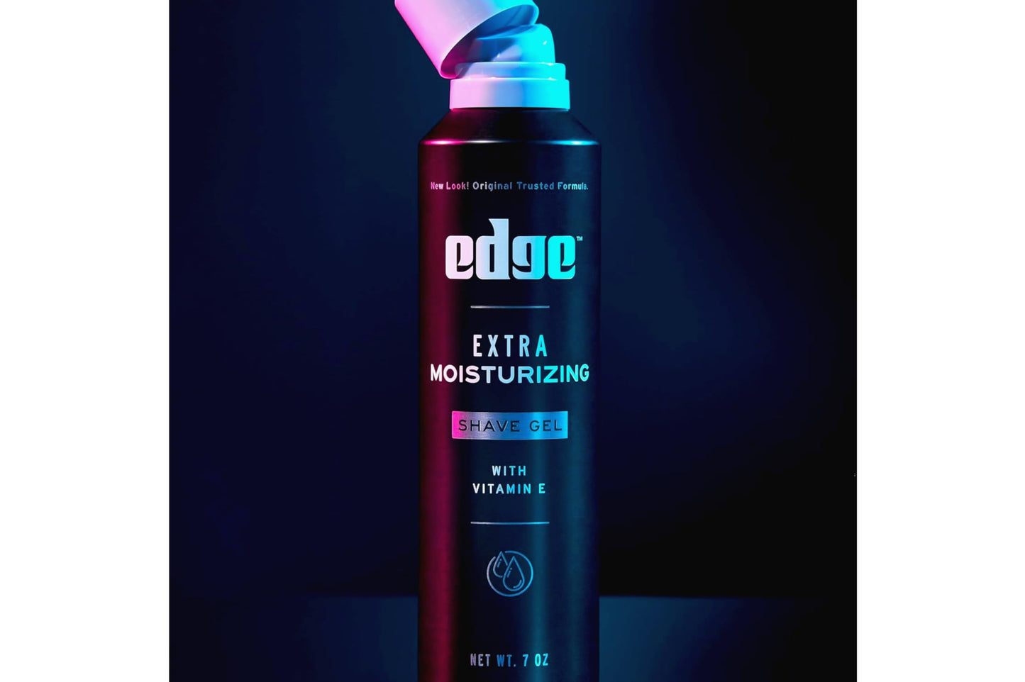 Edge Extra Moisturizing Shave Gel with Vitamin E, Moisturizes, Protects and Soothes To Help Reduce Skin Irritation, 7 oz Beauty and Personal Care Edge