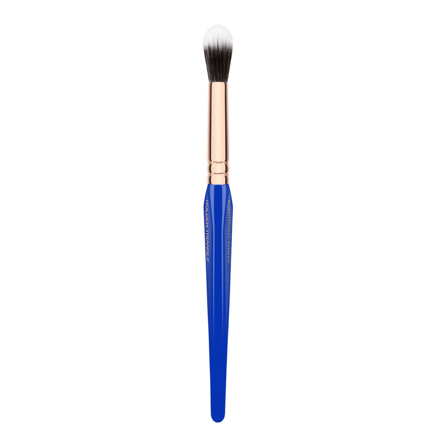 Bdellium Tools Professional Makeup Brush - Golden Triangle Series 787 Duet Fibre Large Tapered Blending - With All Vegan and Soft Synthetic Fibers