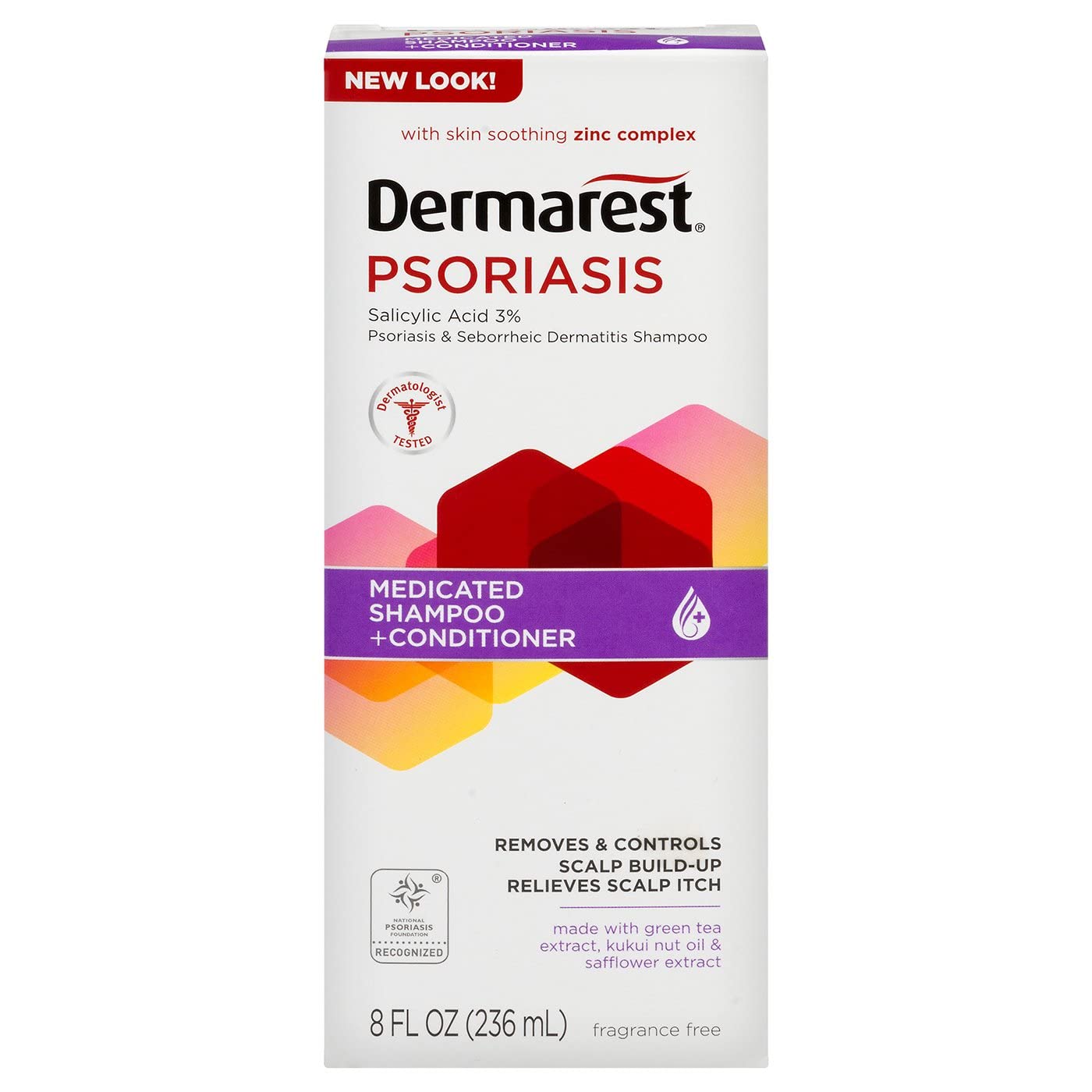 Dermarest Psoriasis Medicated Shampoo plus Conditioner | 8-Ounces | 1-Unit Beauty & Personal Care Dermarest