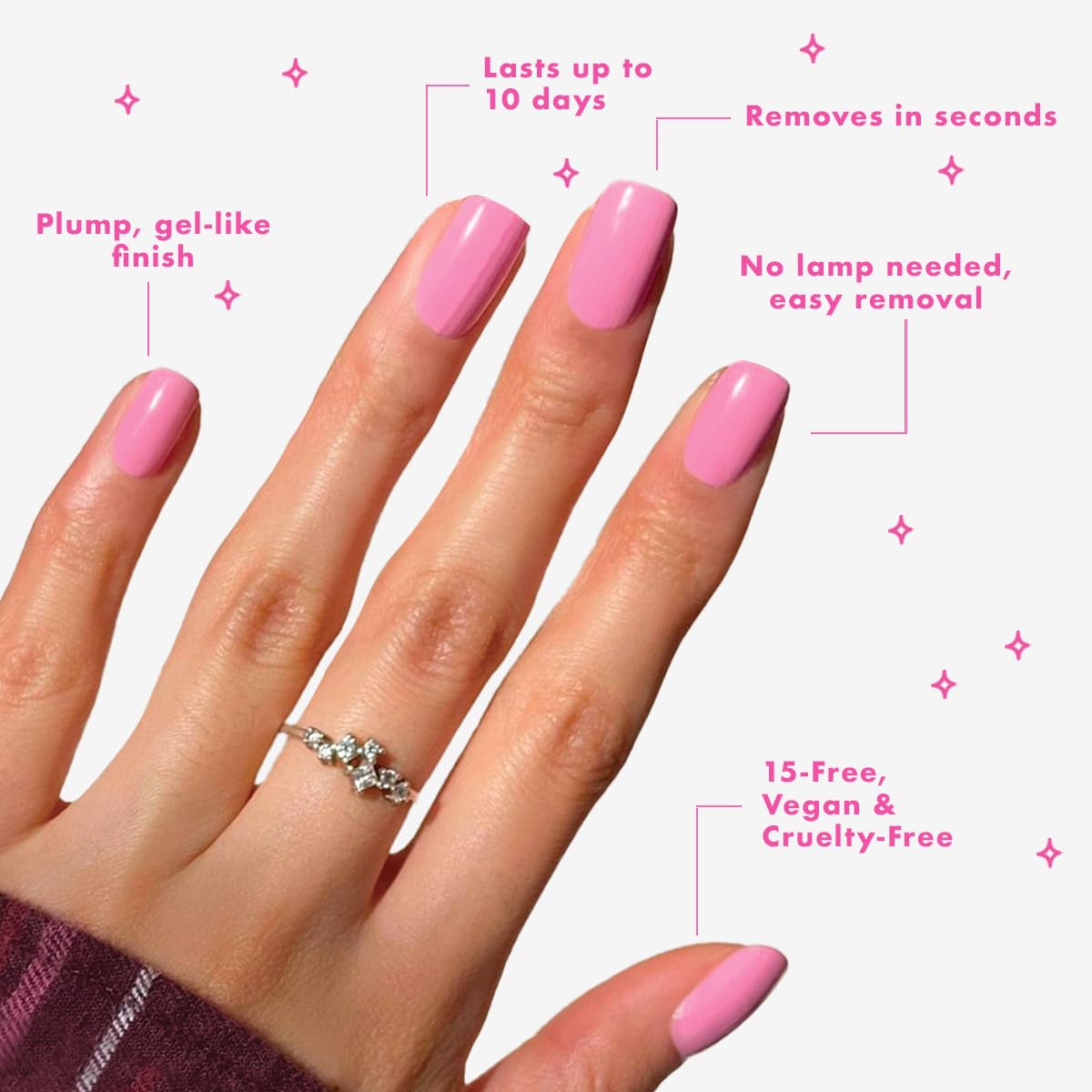 Olive & June Long Lasting Summer Nail Polish | Plump Gel-Like Finish No Lamp Needed | Lasts up to 10 days | Salon-Quality 15-Free Vegan & Cruelty-Free Beauty & Personal Care Olive & June