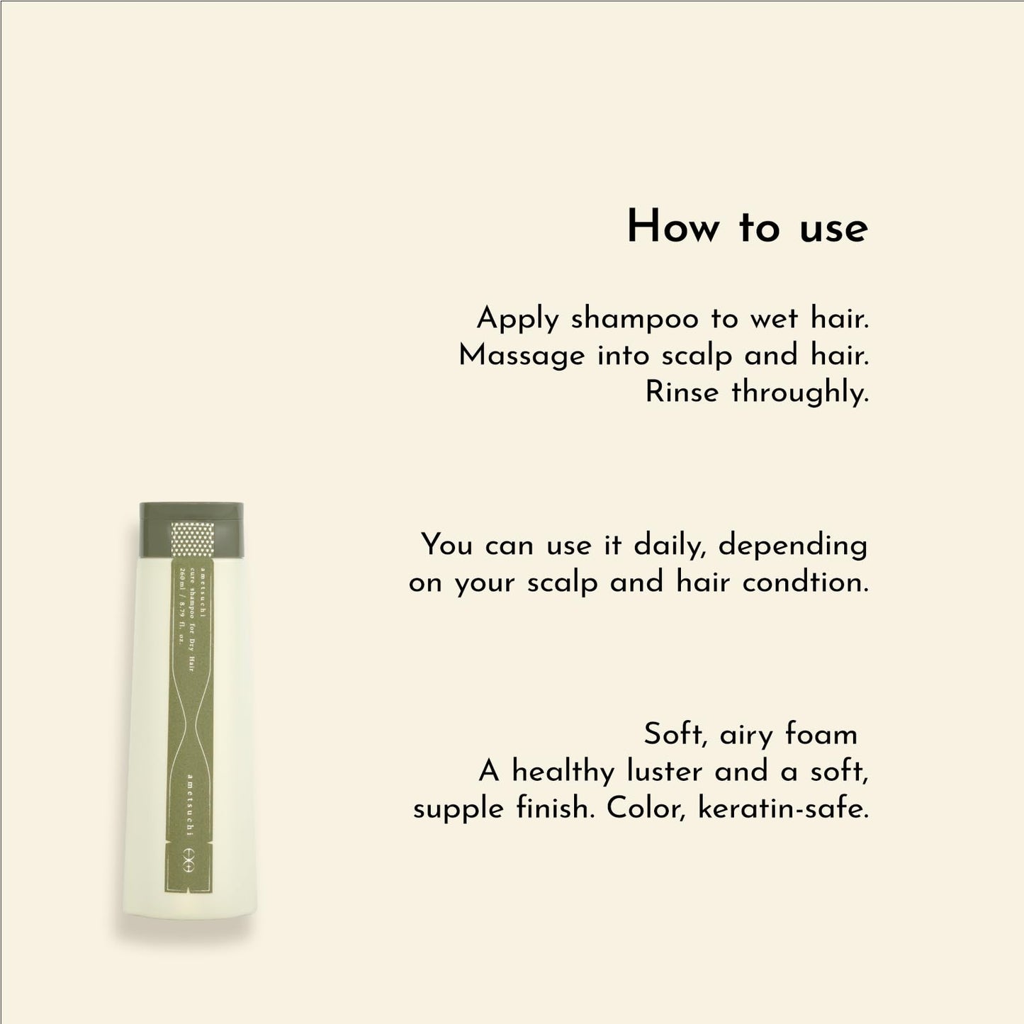 ametsuchi Cure Dry Hair Shampoo and Conditioner Set