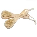 Wooden Facial Cleansing Brush Natural Bristles Wood Handle Wash Clean Exfoliate Scrub Cleaning Brushing Exfoliating Exfoliation Skin Care Face