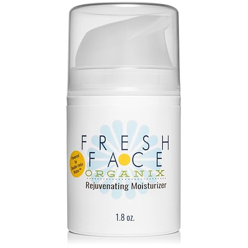 Fresh Face Organix Organic Facial Moisturizer - May Assist in Aging or Dry Skin, Smoothing Out Wrinkles - Made with Double-Helix Water