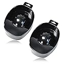 2pcs Manicure Bowl Nail Soaking Bowl Acetone Soak Off Bowl Hand Soaking Bowl Nail Soaking Tray Dip Powder Removal Kit Manicure Bowl Soaker Set for Art