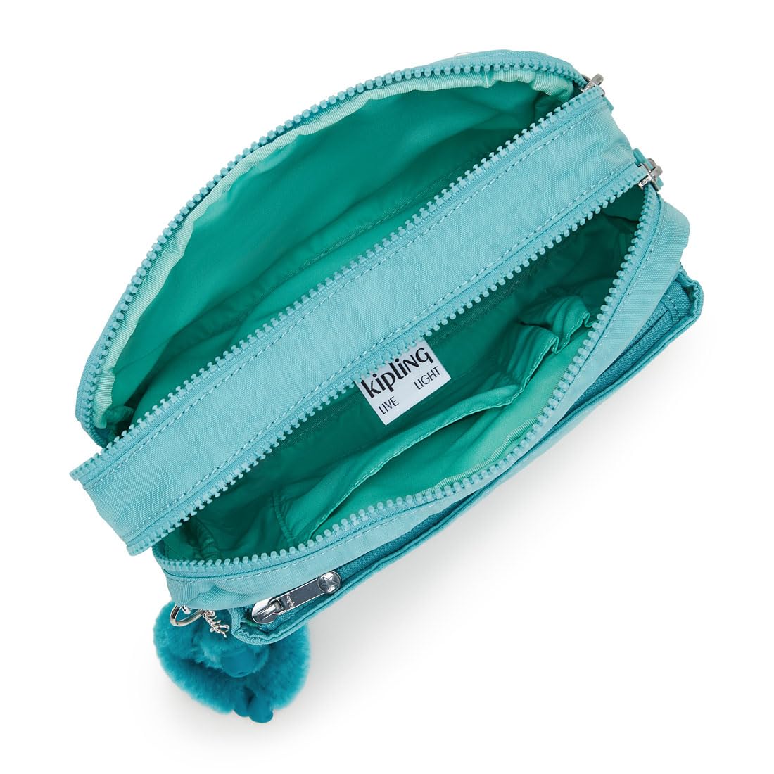 [Kipling] ABANU M Deepest Aqua KI7076T6E 4L, Deepest Aqua, One Size