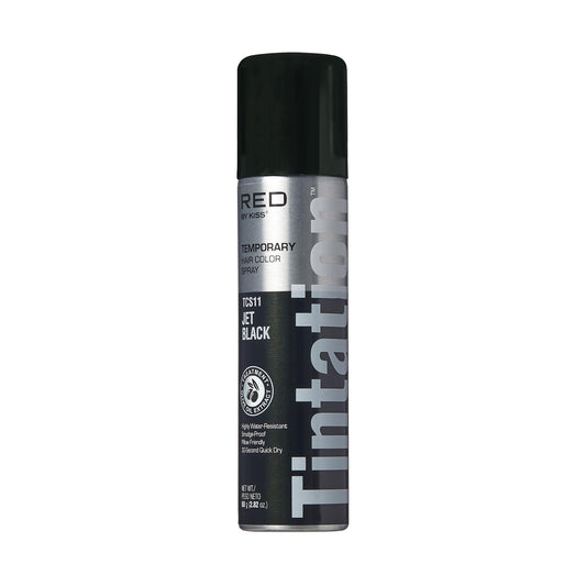 Red by Kiss Tintation Temporary Hair Color Spray, Instant Gray Root Touch Up Coverage, Water-Resistant & Smudge-Proof, Easy Wash Out, Barber