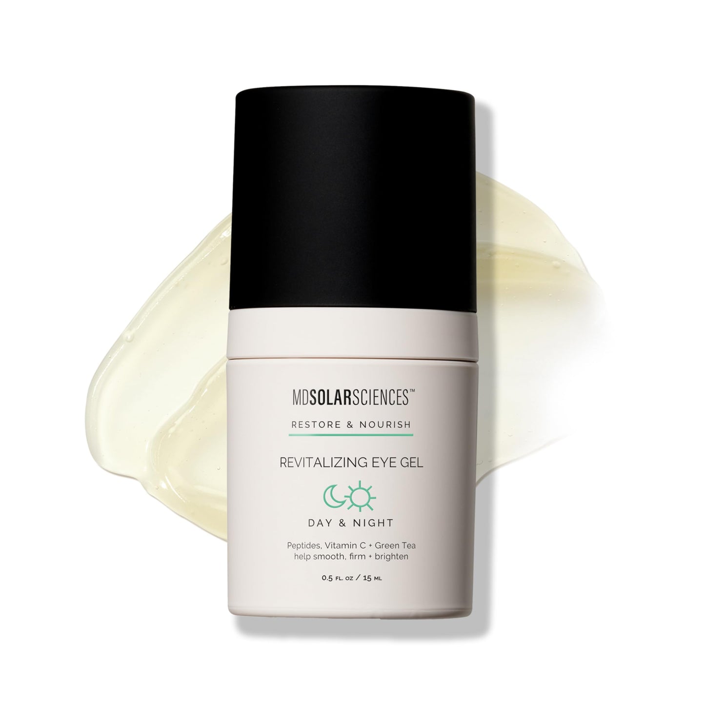 MDSolarSciences Revitalizing Eye Gel | Fine Line Treatment for Anti-Aging | Brightens & Reduces Dark Circles, Puffiness, & Wrinkles | Firming Eye Gel