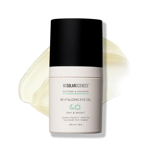 MDSolarSciences Revitalizing Eye Gel | Fine Line Treatment for Anti-Aging | Brightens & Reduces Dark Circles, Puffiness, & Wrinkles | Firming Eye Gel