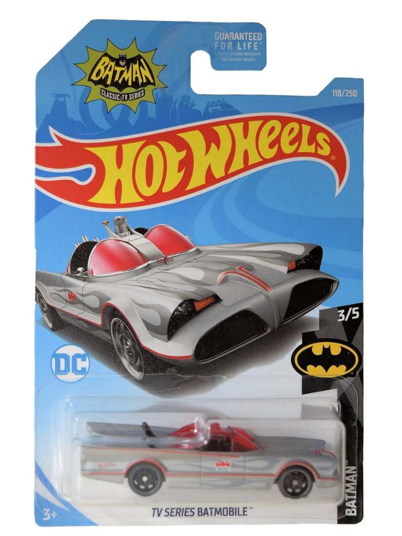 Hot Wheels TV Series Batmobile - Silver 118/250