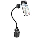 Naztech MagBuddy Elite XL Cup Cell Phone Holder for Car - Black Gooseneck Magnetic Stand Cup Phone Holders for Your Car Cellphone Holder Mount…