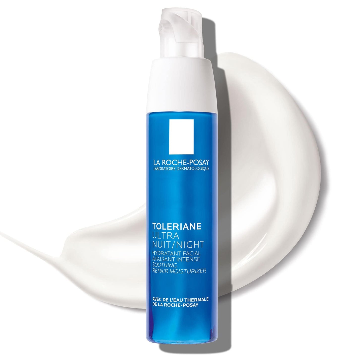 La Roche-Posay Toleriane Dermallergo Night Cream for Face, Intense Soothing Moisturizer with Vitamin E, Allergy Tested, for Sensitive Skin, Formerly Beauty and Personal Care La Roche-Posay