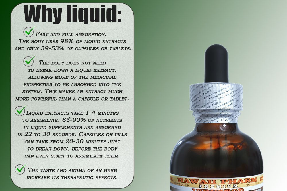 Hawaii Pharm Speedwell Liquid Extract, Speedwell (Veronica Officinalis) Tincture, Herbal Supplement, Made in USA, 32 fl.oz Beauty & Personal Care Hawaii Pharm