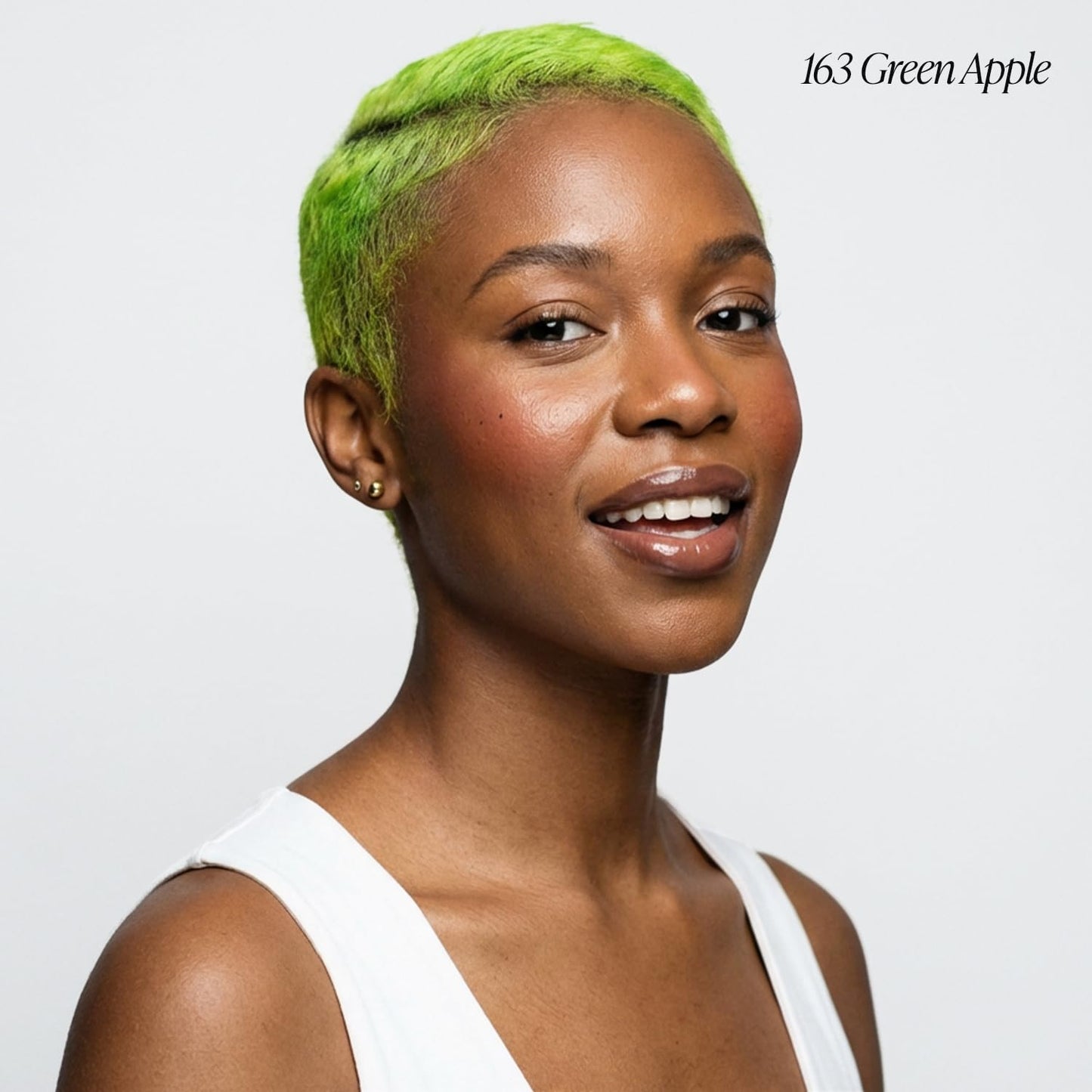Adore Semi Permanent Hair Color (163 Green Apple) | Vegan & Cruelty-Free Green Hair Dye | No Ammonia, No Peroxide, No Alcohol | 4 Fl Oz