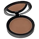 Mineral Dual Powder - 4-in-1 Pressed Mineral Foundation with SPF 15 for Flawless Glow - Oil-Free, Talc-Free, Gluten-Free, 0.45 oz (Puddin' - Dark)