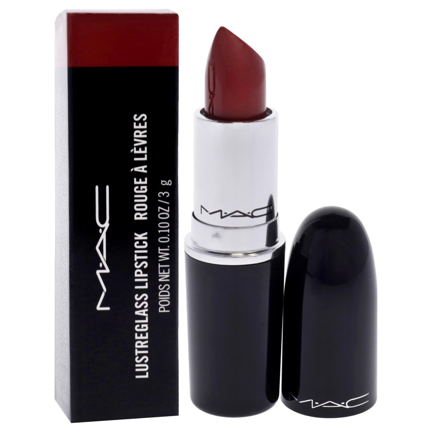 Lustreglass Lipstick - Lady Bug by MAC for Women - 0.1 oz Lipstick