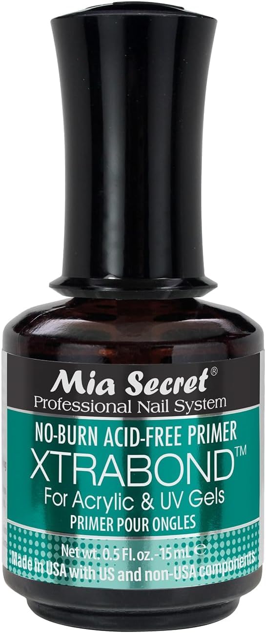Mia Secret No Burn Acid Free Primer Xtra Bond Acrylic Uv Gel 0.5 Fl Oz Beauty & Personal Care Mia Secret