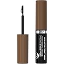 L'Oreal Paris Infallible Volumizing 24H Wear Brow Mascara, Long Lasting Eyebrow Makeup for 2X Fuller Eyebrows, 6.0 Light Brunette, 0.13 Fl Oz