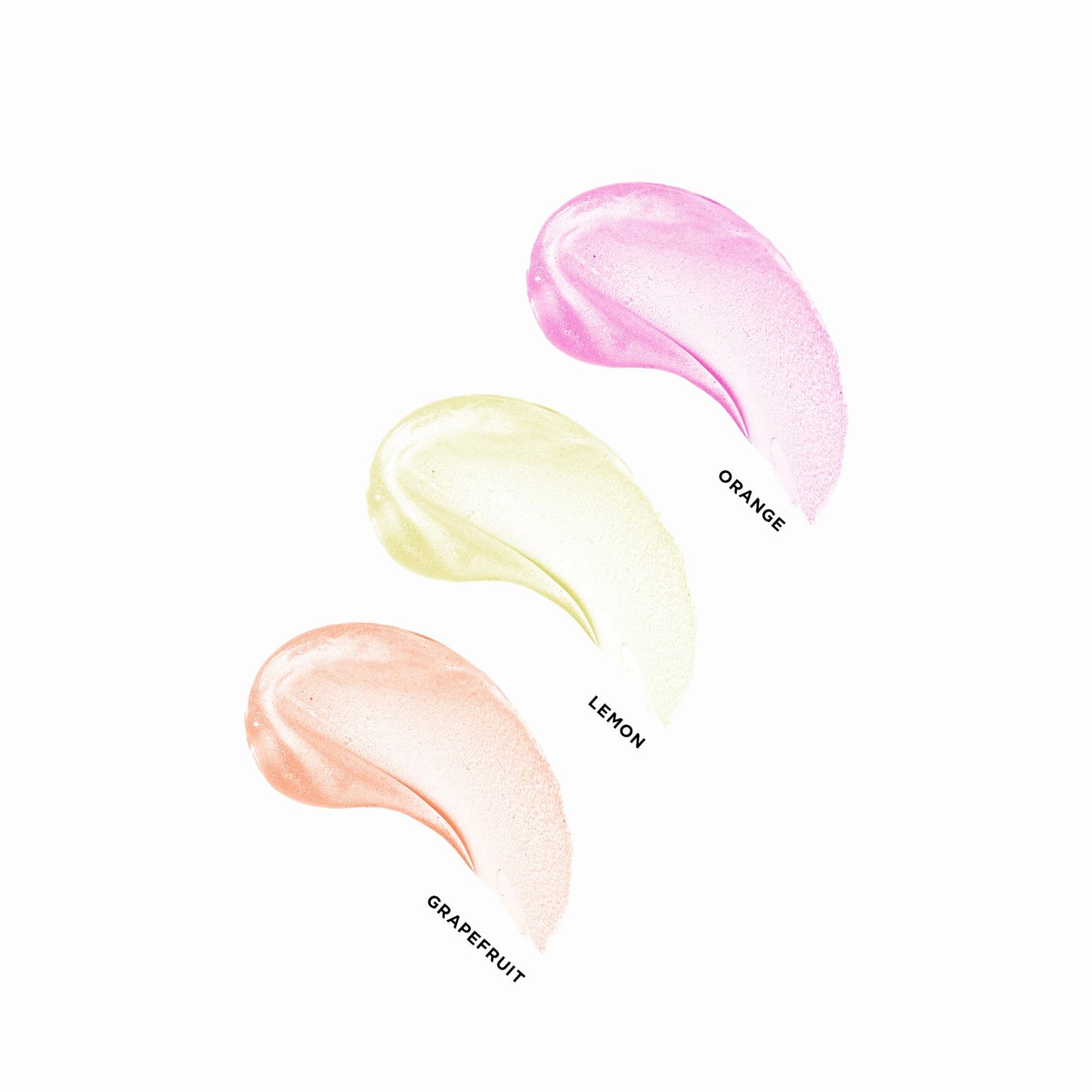 NICKA K NEW YORK GLO Fruity Lip Gloss Set - Grapefruit, Lemon & Orange - Hydrating, Non-Sticky, Long-Lasting Shine (MLGFR1 Glo)