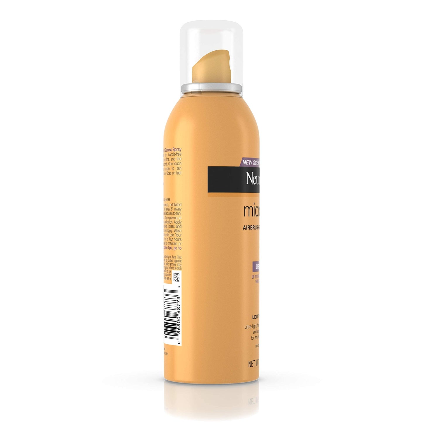 Neutrogena Micro-Mist Airbrush Sunless Tan Spray, Deep 5.3 oz Pack of 3