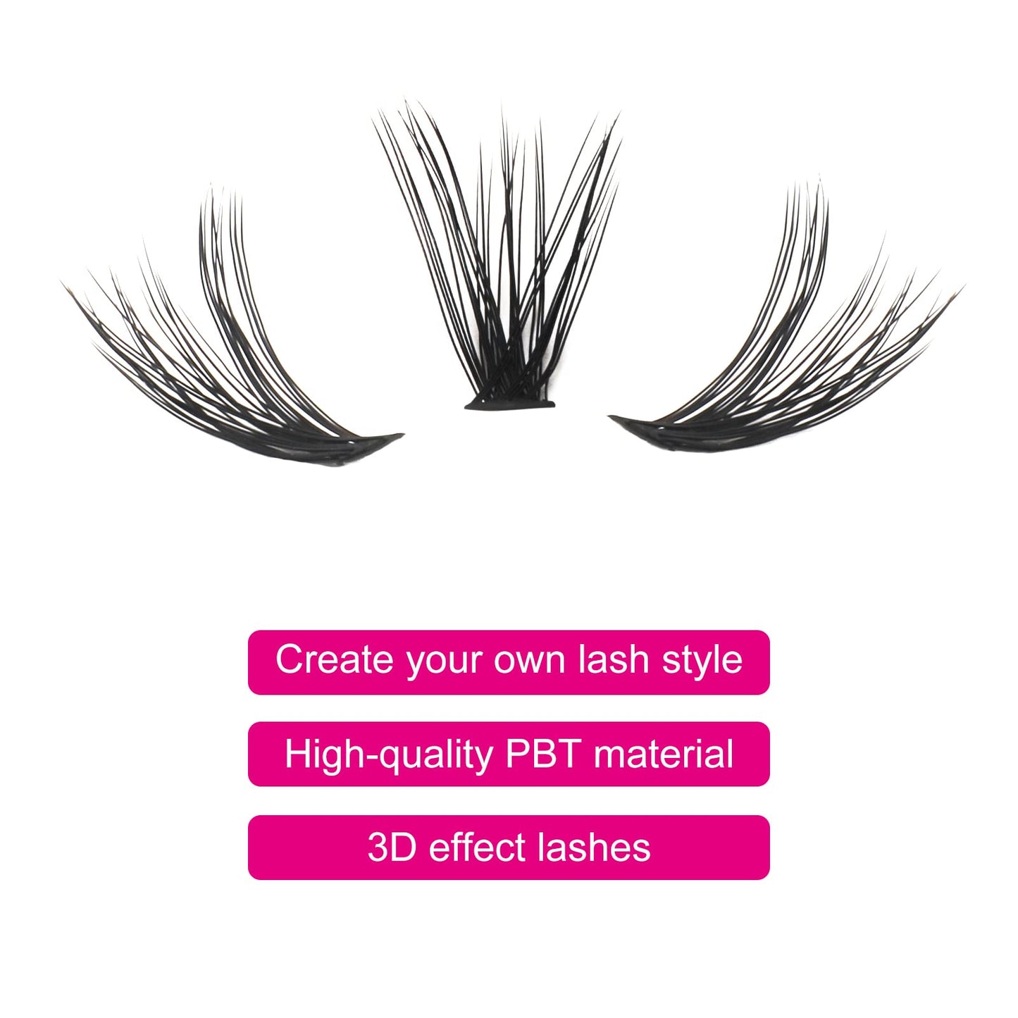 Lash Clusters 10D 20D 30D 40D Individual Lashes Wispy Cluster Lashes DIY Eyelash Extension Eyelash Clusters Individual Lash Extension Supplies Beauty and Personal Care FADLASH