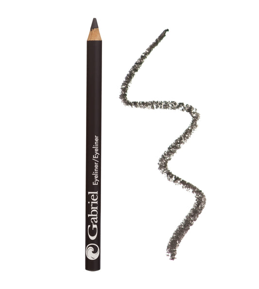 Gabriel Cosmetics Classic Eyeliner (Charcoal), Natural Eye Liner, Paraben Free, Vegan, Gluten-free, Cruelty- free, Non GMO, long lasting, Infused
