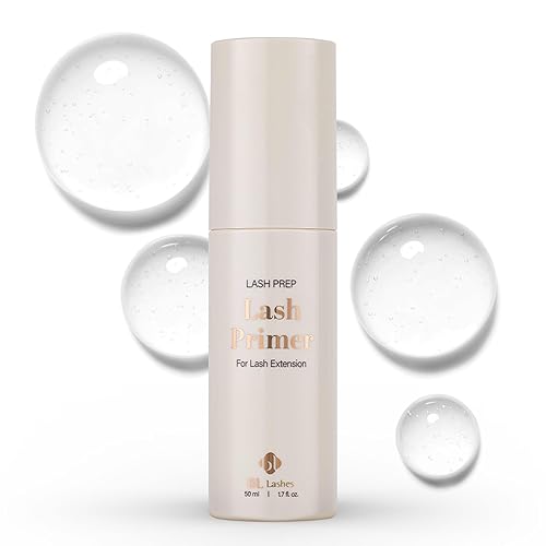 BL Lashes Primer for Eyelash Extensions | Removes Oils & Residue | Oil-Free for Stronger Adhesive Bonding | Speeds Up Application Time | Professional