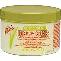 VITALE Olive Oil Hair Mayonnaise 8oz with Oat & Egg Protein and Vitamins - Good on Color & Thermal Treated Hair - for Dry & Damaged Scalp Men, Women