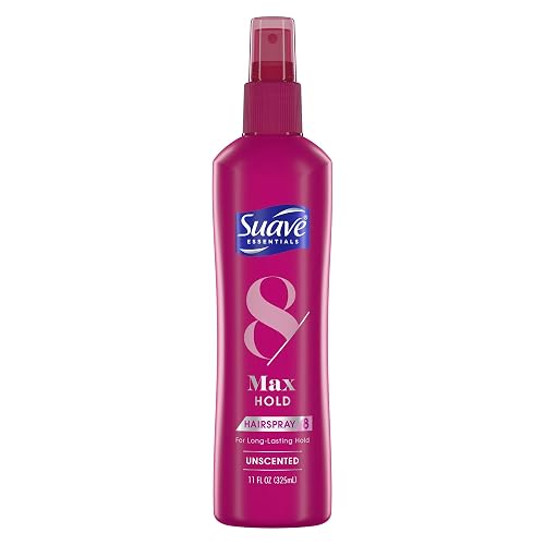 Suave Max Hold Non Aerosol Hairpsray Unscented 11 oz (Pack of 10)
