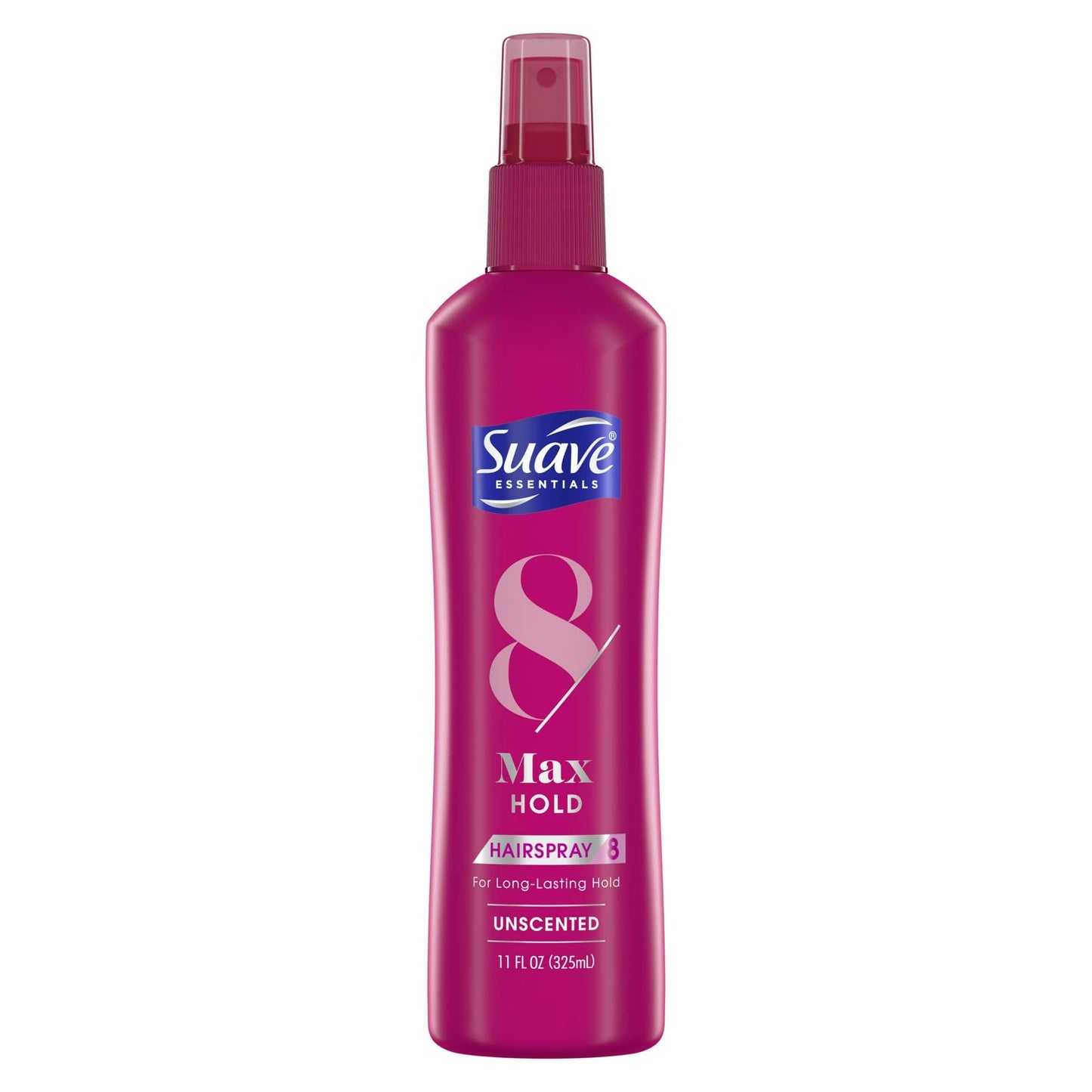 Suave Max Hold Non Aerosol Hairpsray Unscented 11 oz (Pack of 8)