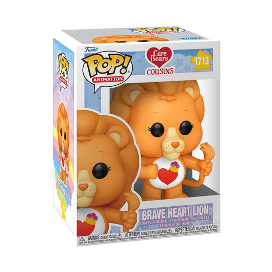 Funko POP! TV: CB Cousins - Brave Heart Lion - Care Bears - Collectable Vinyl Figure - Gift Idea - Official Merchandise - for Kids & Adults - TV Fans…