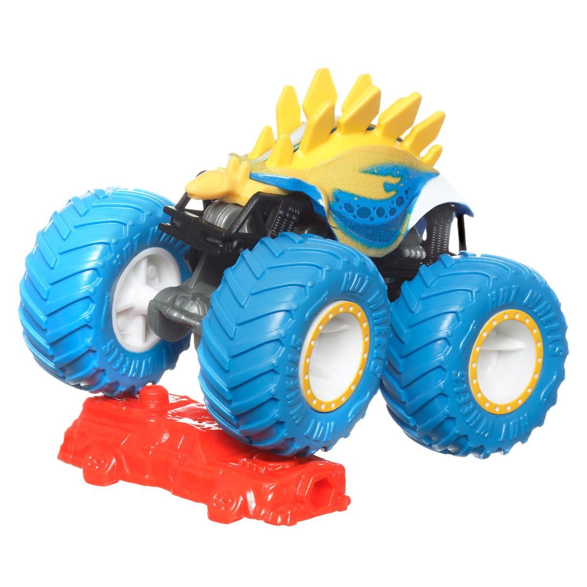 Hot Wheels Monster Trucks Motosaurus (Yellow/Blue)