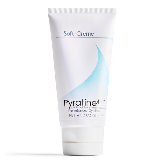 Advanced Pyratine A1 Soft Crème - Cytokinin Antiaging & Rosacea Treatment - Skin Cream Reduces Facial Redness, Acne Lesions, Spider Veins, Fine Lines
