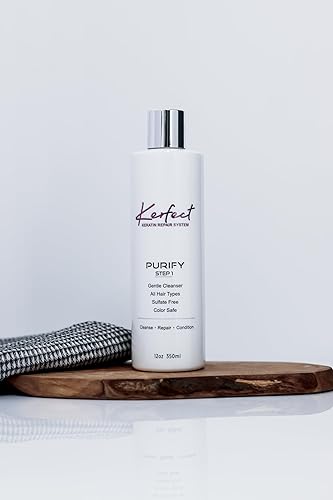 Kerfect Hair Repair System Step 1, Purify Gentle Cleanser, Shampoo