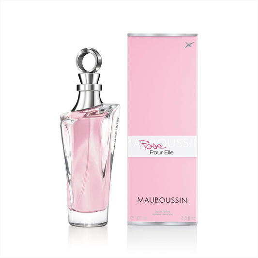 Mauboussin - Rose Pour Elle 100ml (3.3 Fl Oz) - Eau de Parfum for Women - Floral, Fruity & Fresh Scents