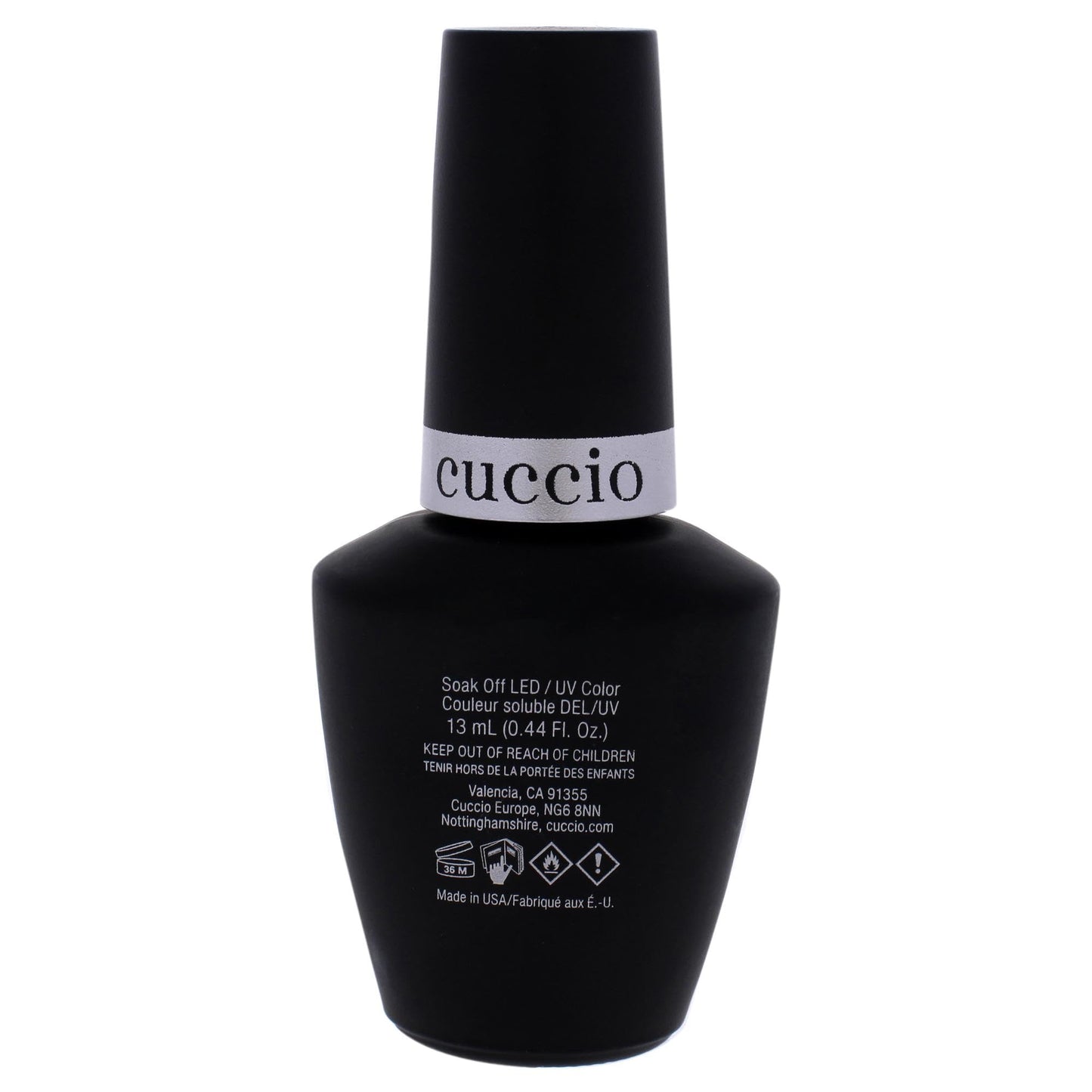 Cuccio Colour Veneer Nail Polish - Triple Pigmentation Technology - Polish Free Soak Off Gel - For Manicures And Pedicures - Full Coverage - Long